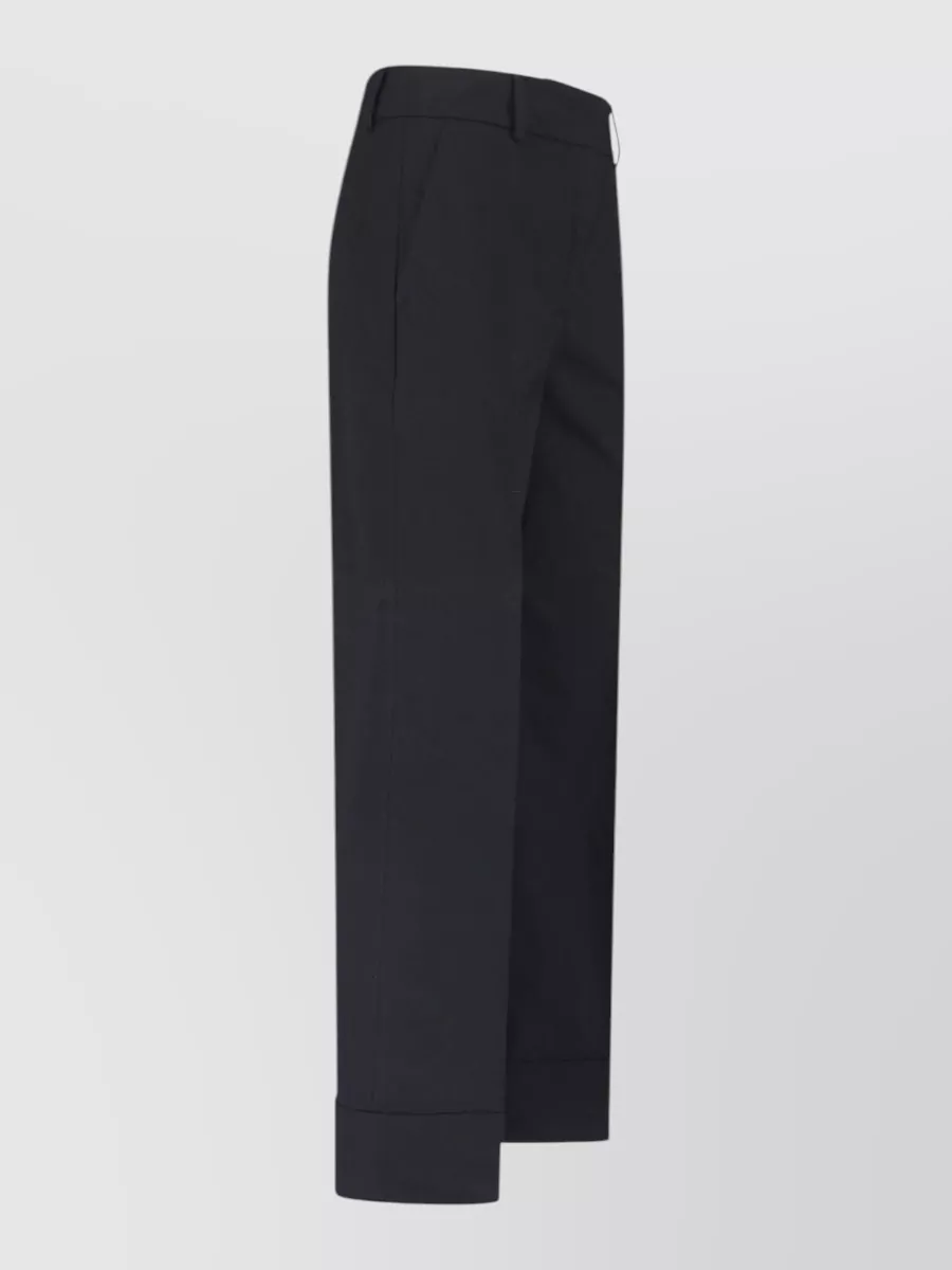 Incotex Straight-Leg Cropped Trousers