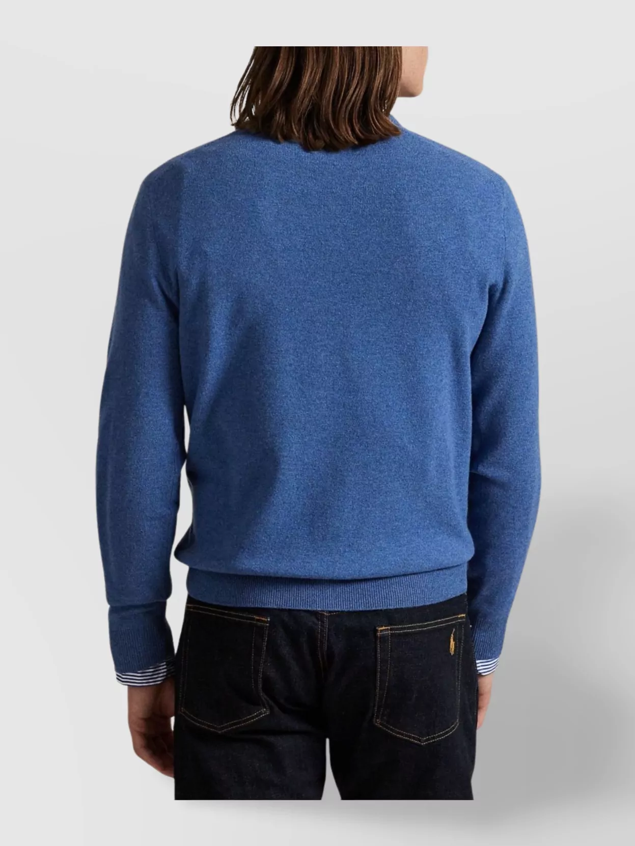 Polo Ralph Lauren Ribbed Crew Neck Sweater With Long Sleeves