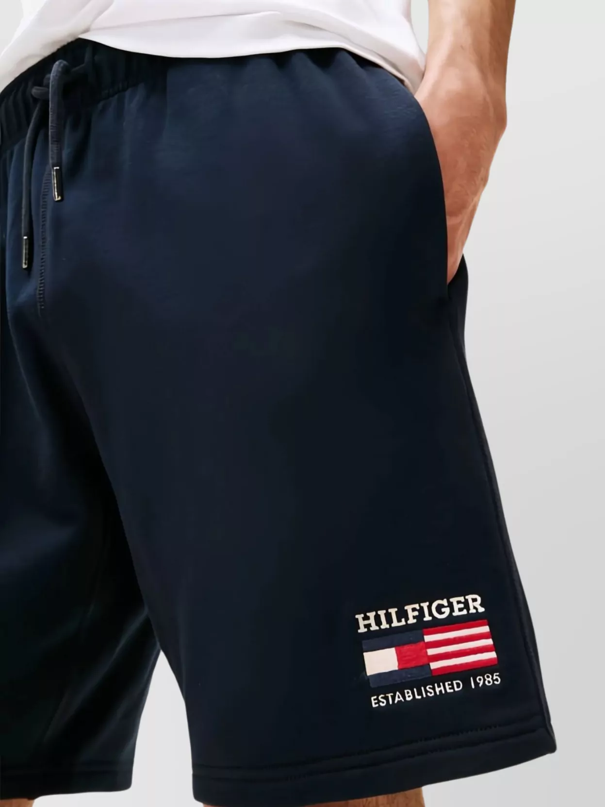 Tommy Hilfiger Americana Shorts With Elastic Waistband And Pockets