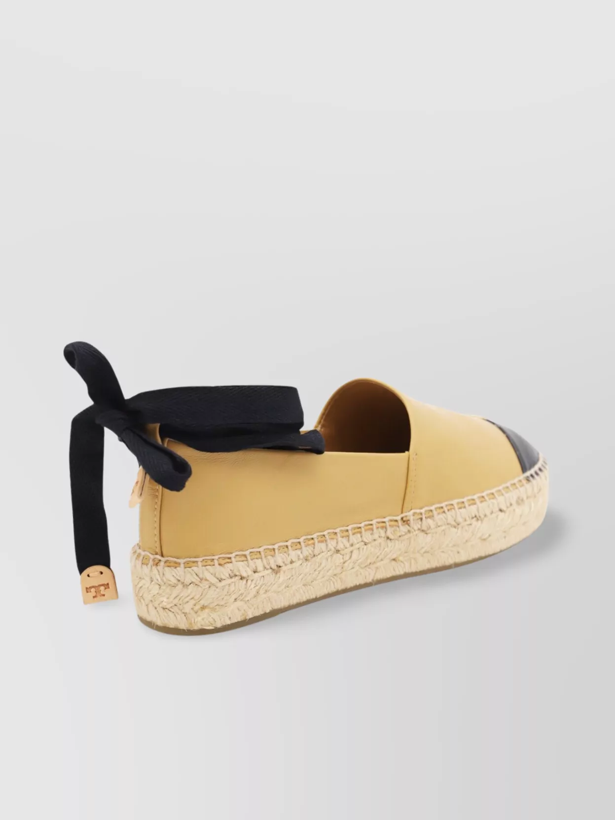 Tory Burch Two-Tone Round Toe Espadrilles