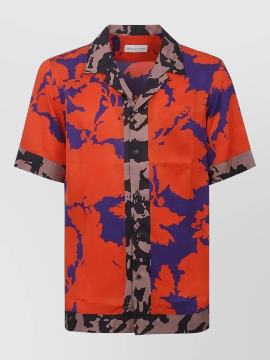 Dries Van Noten Viscose relaxed-fit shirt