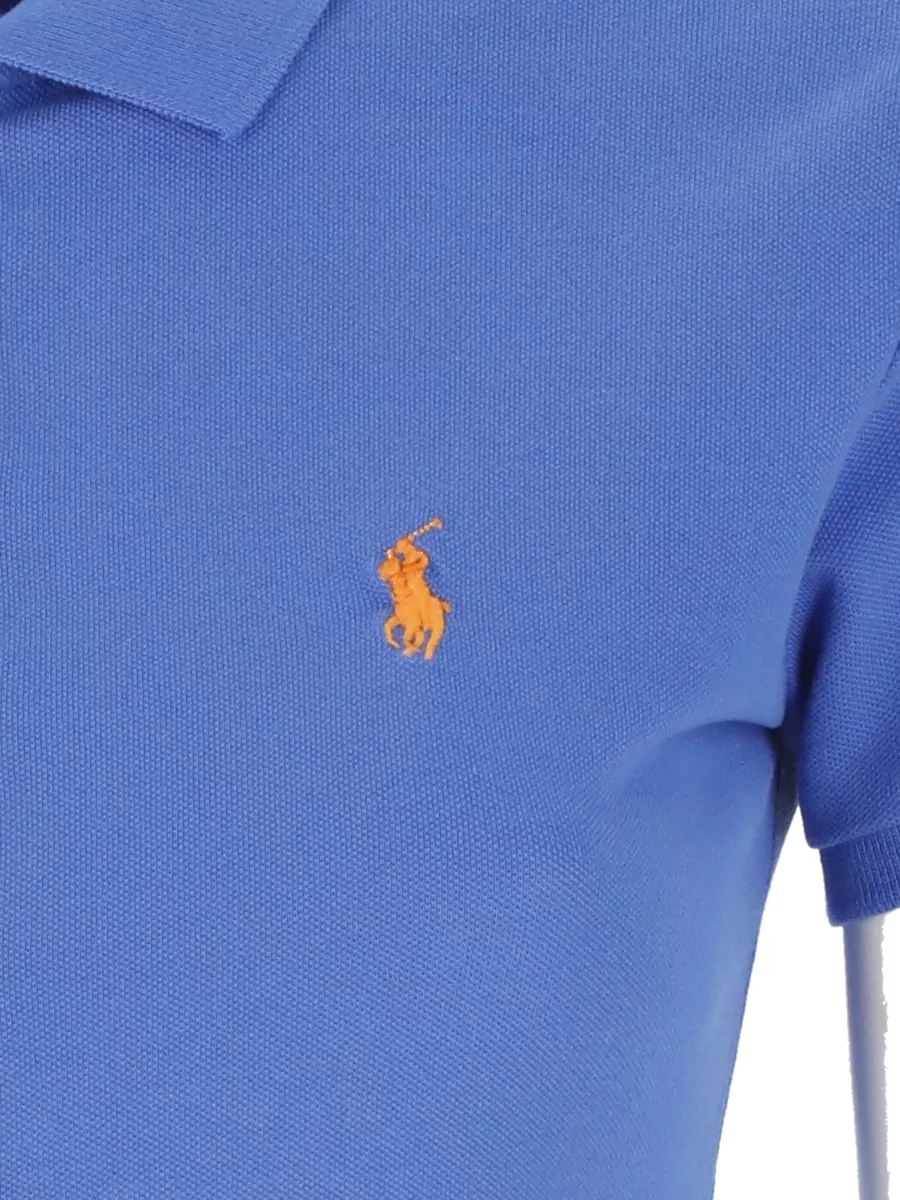 Ralph Lauren Cotton Polo Shirt Five Buttons Short Sleeves