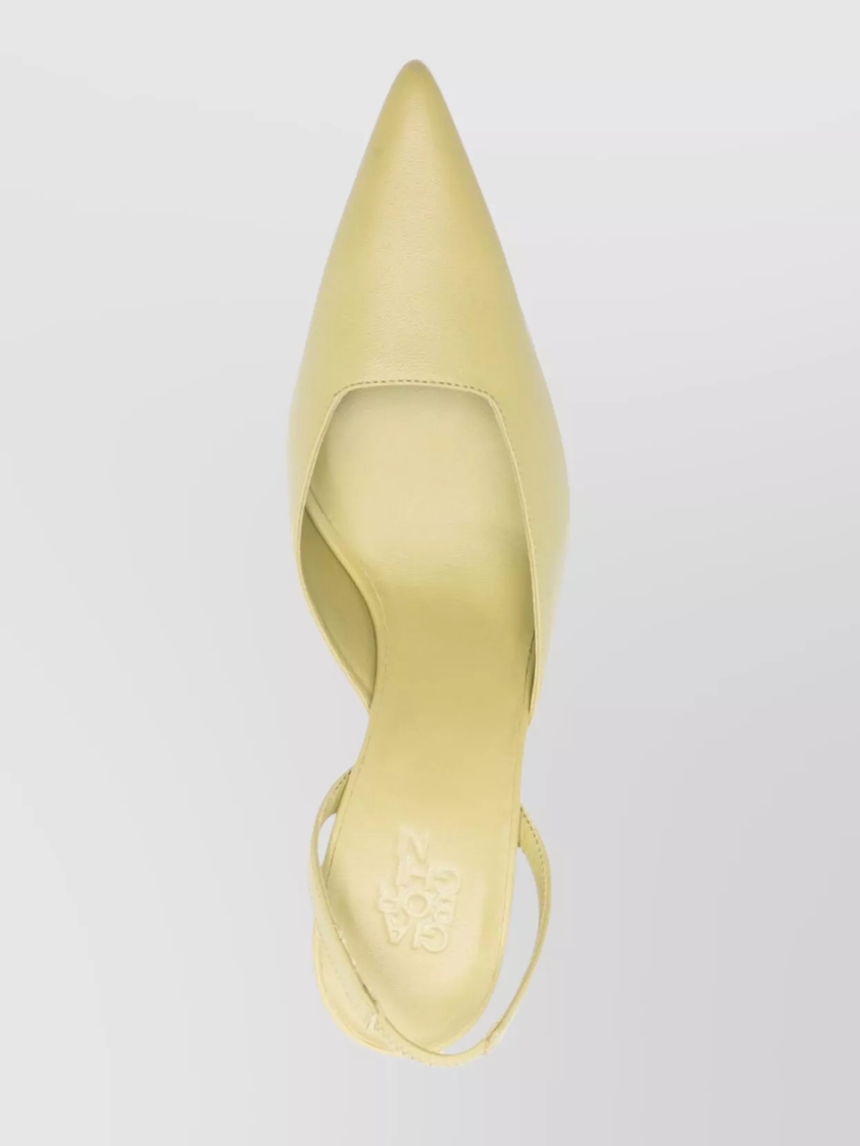 Gia Borghini Octavie Pointed Toe Leather Sandal