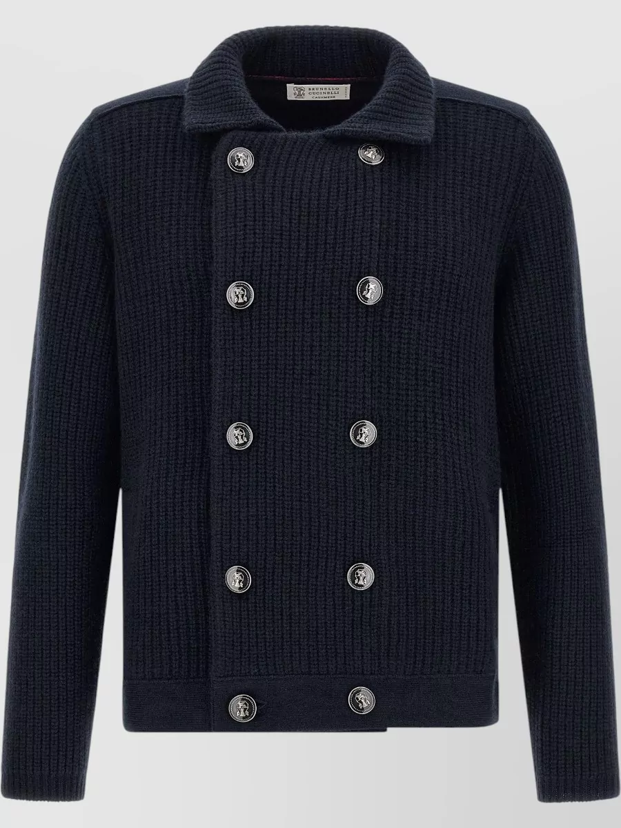 Brunello Cucinelli Cashmere Double-Breasted Cardigan