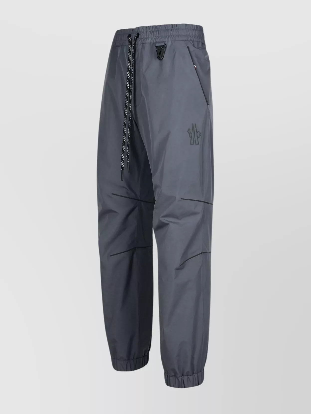 Moncler Grenoble Jogger Pants In Grey Polyester