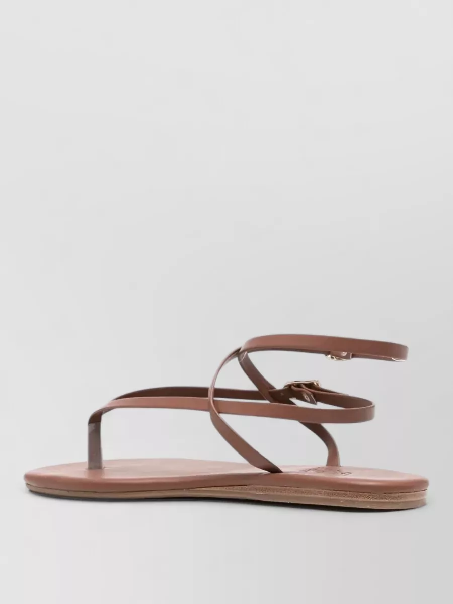 Ancient Greek Sandals Leather Flat Sandals