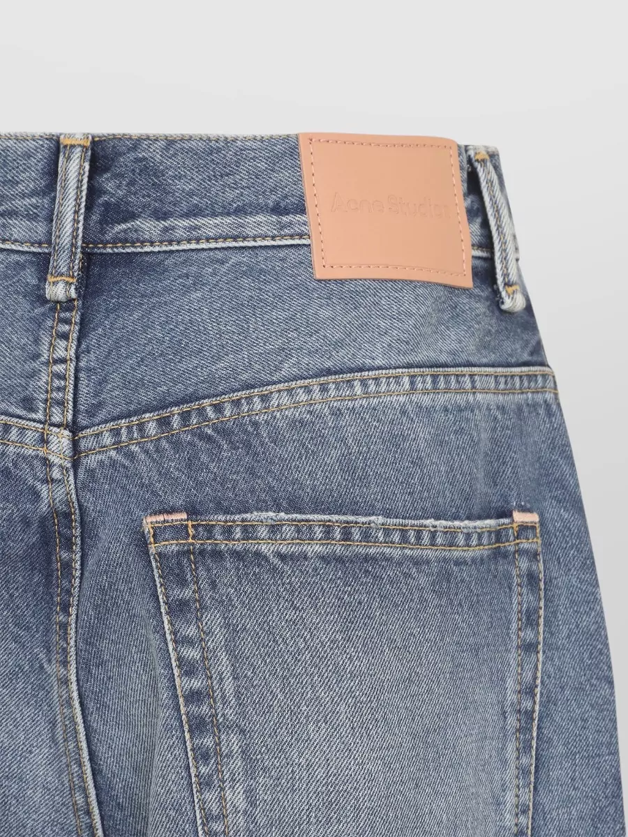 Acne Studios 2022 High Waist Straight Leg Jeans