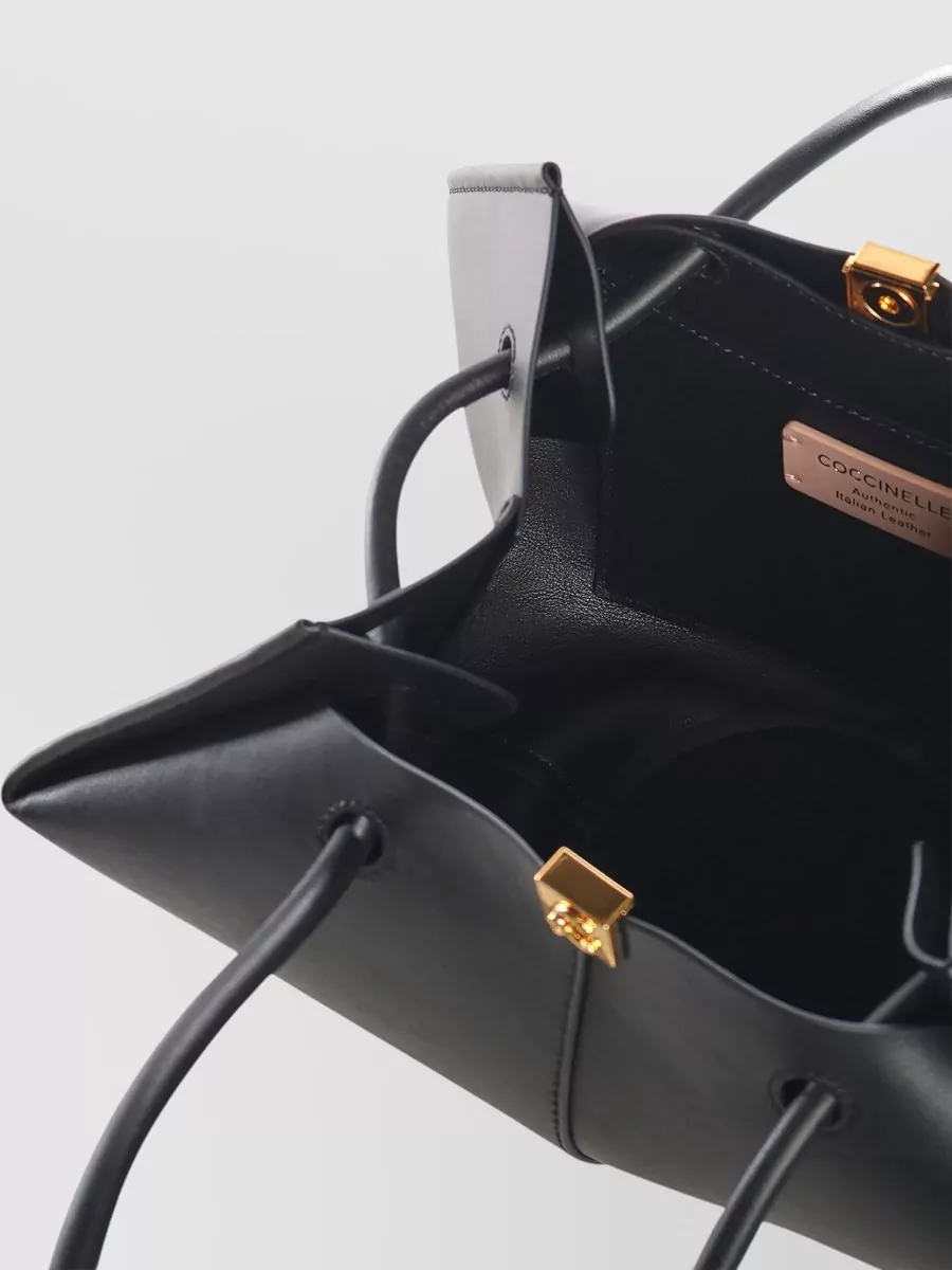 Coccinelle Kamy Shoulder Bag Structured Shape Handles