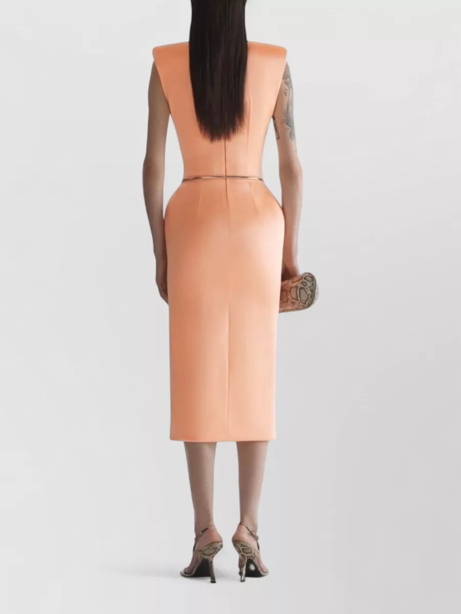 Mugler Knee-Length Midi Dress