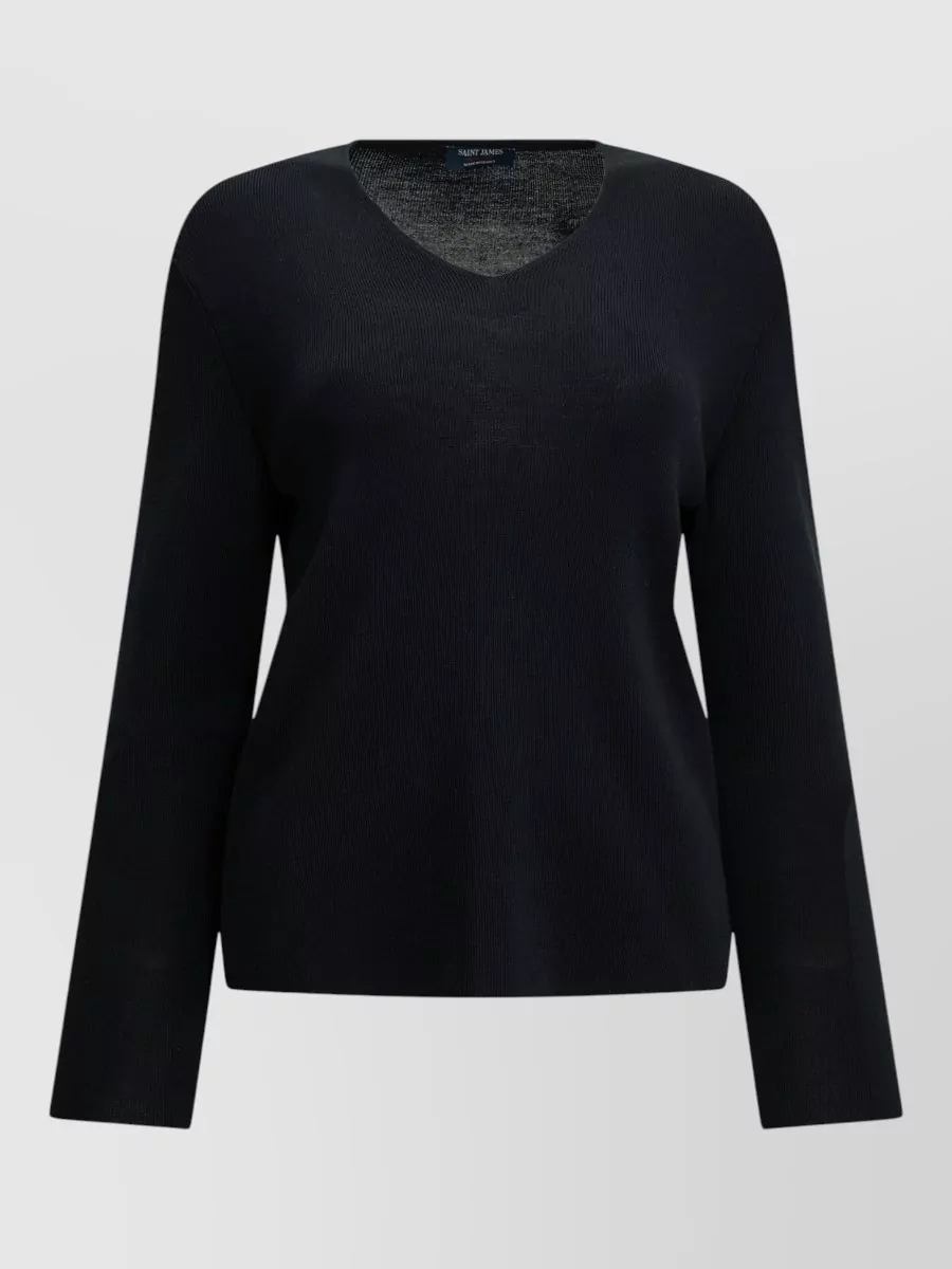 Saint James wool knit t-shirt