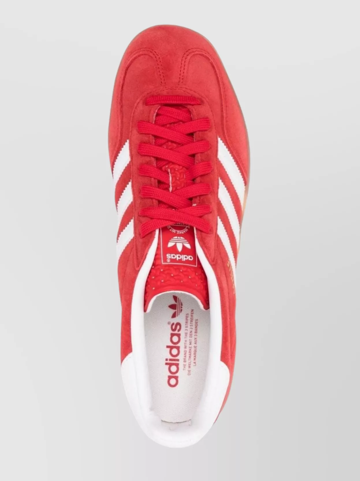 Adidas Gazelle Suede Sneakers With Branded Heel