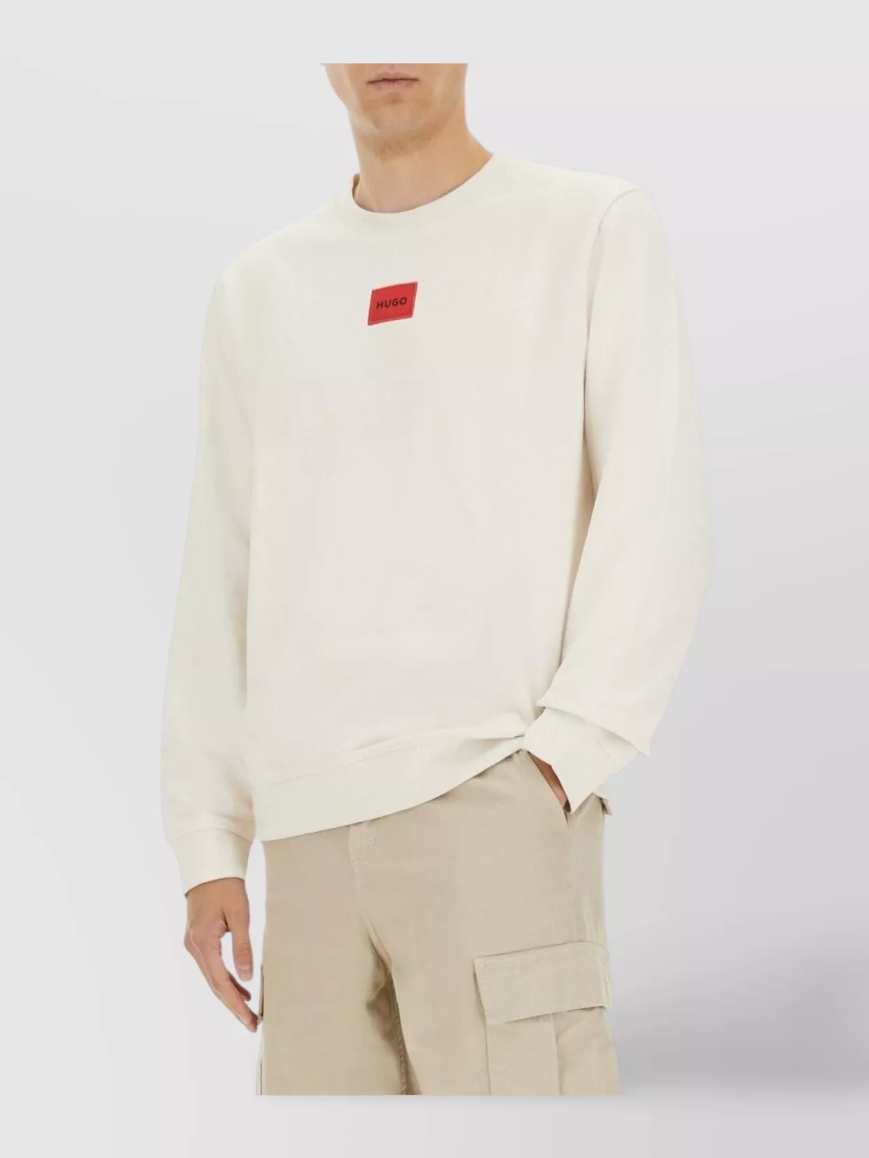 Hugo Logo Crew Neck Sweater