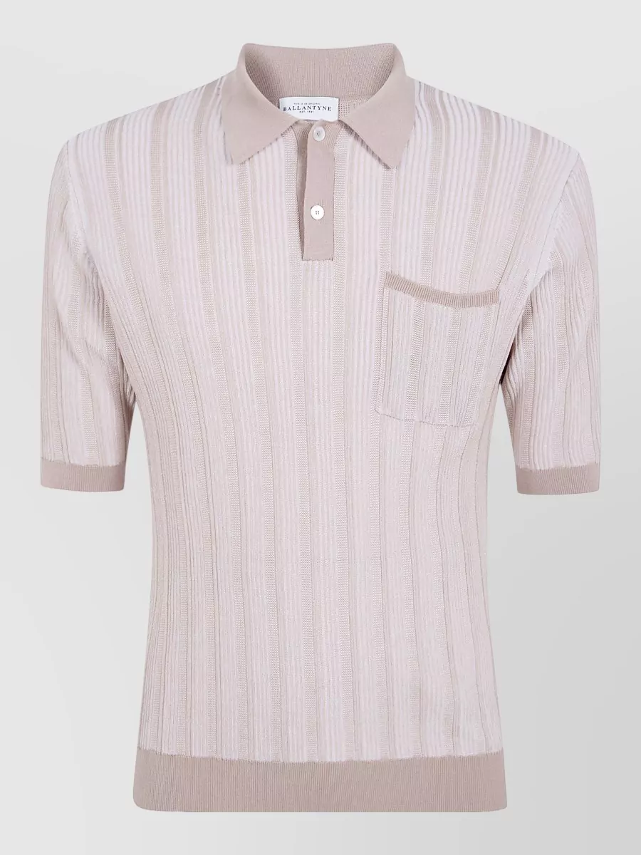 Ballantyne Striped Polo Shirt