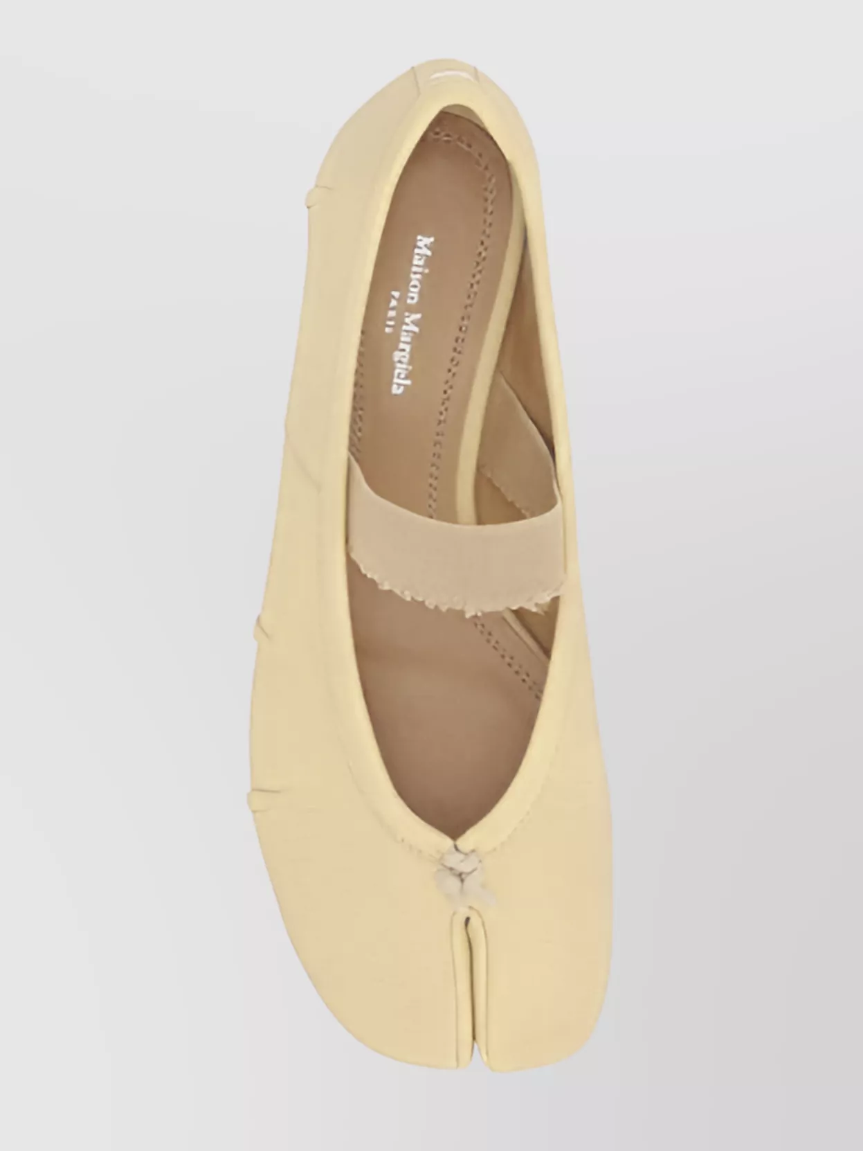 Maison Margiela Tabi Toe Bow Detail Ballerina Shoes