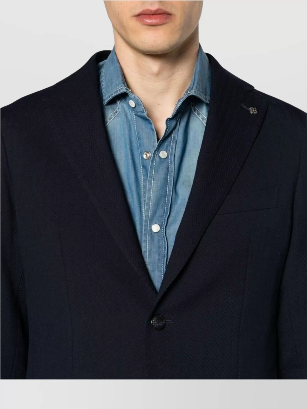 Tagliatore Stretch Blazer Single Breasted