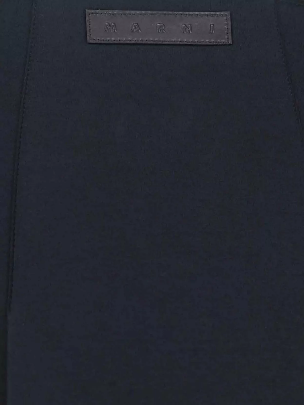 Marni High-waisted A-line Skirt Panel Detailing In Green