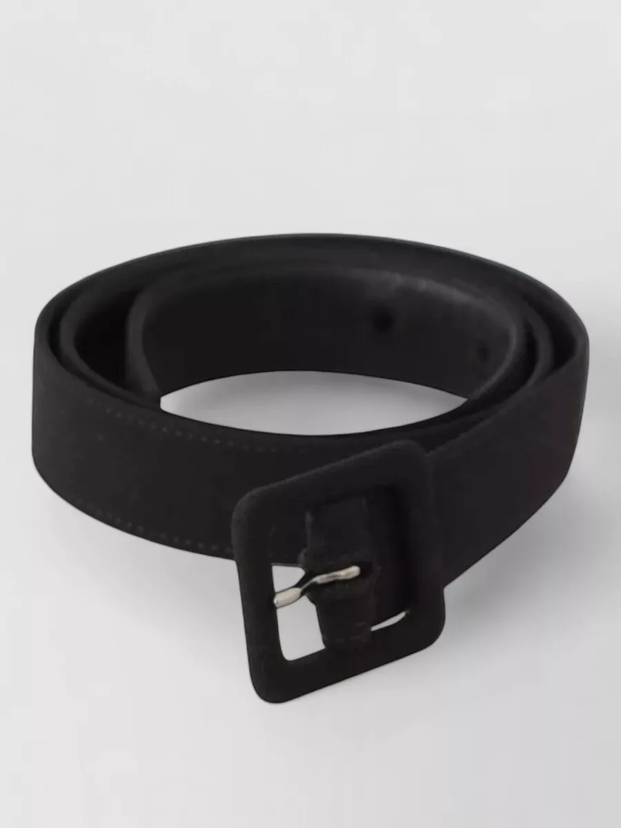 Dolce&Gabbana leather logo buckle belt