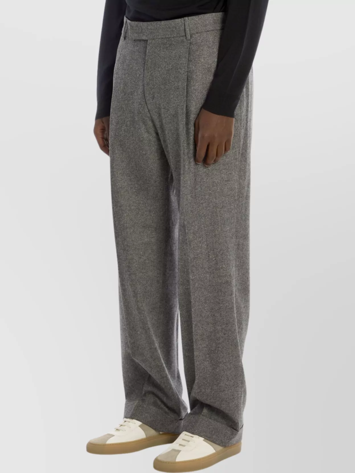 Pt Torino Wide Leg Tailored Trousers
