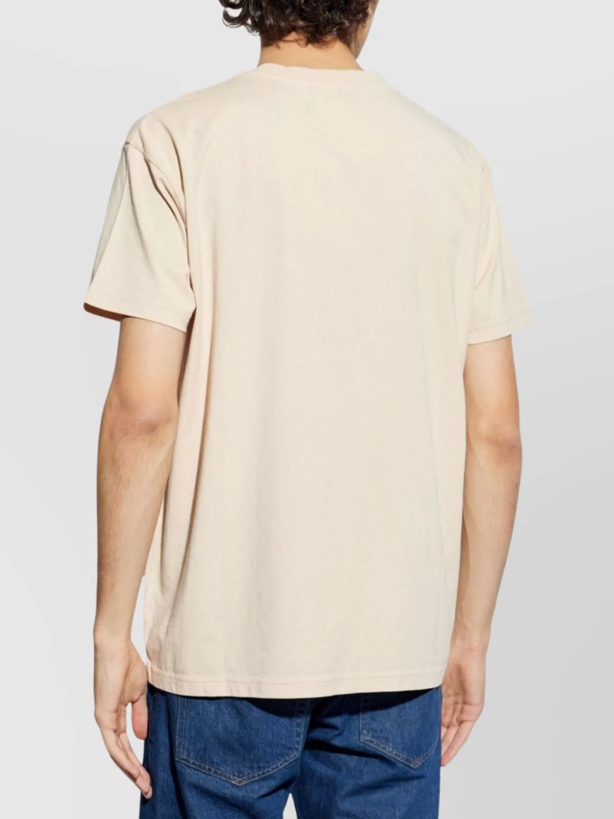 Vivienne Westwood Crew Neck Logo Embroidered Straight Hem Top
