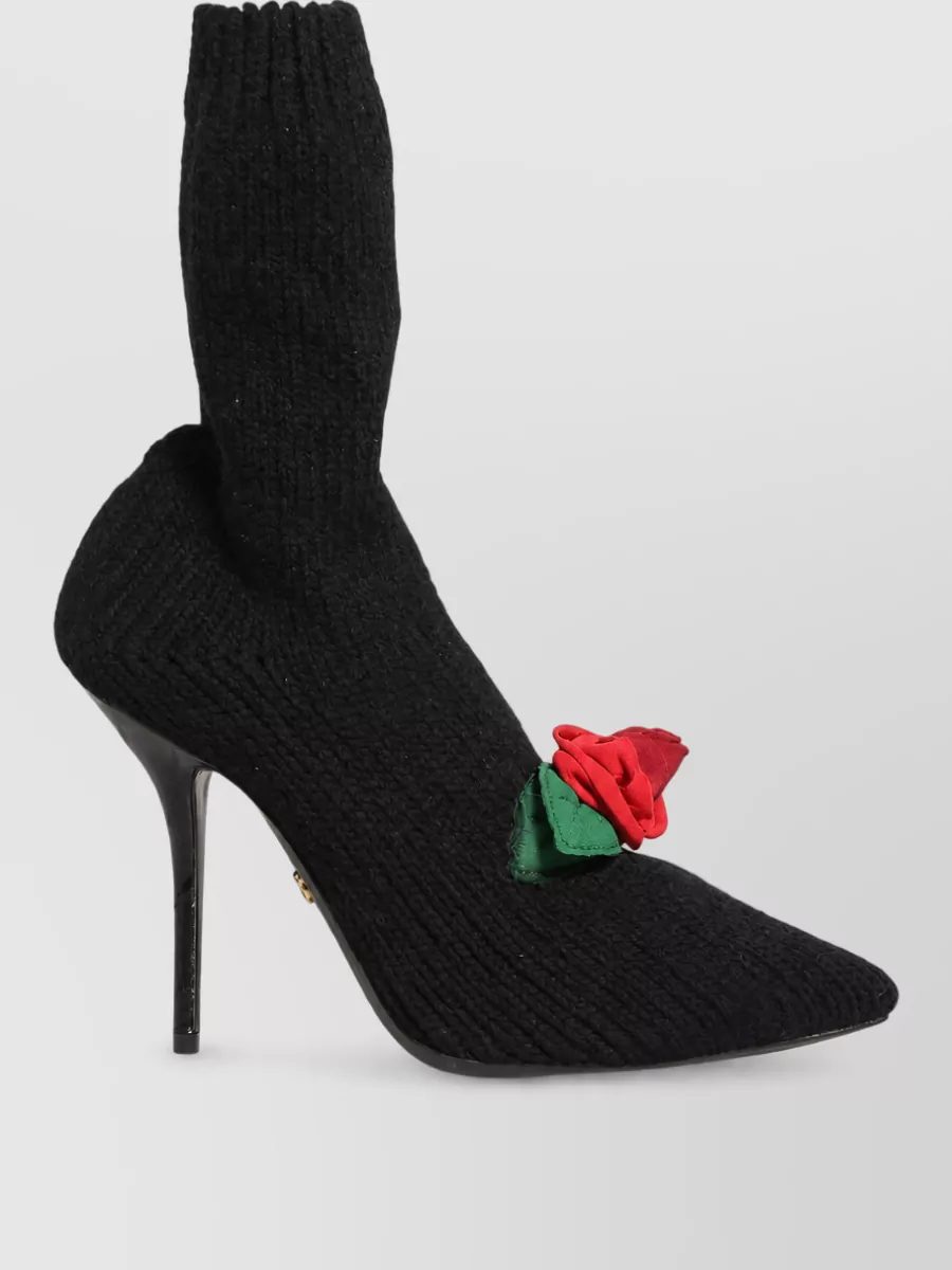 Dolce&Gabbana Mid Calf Stiletto Boots