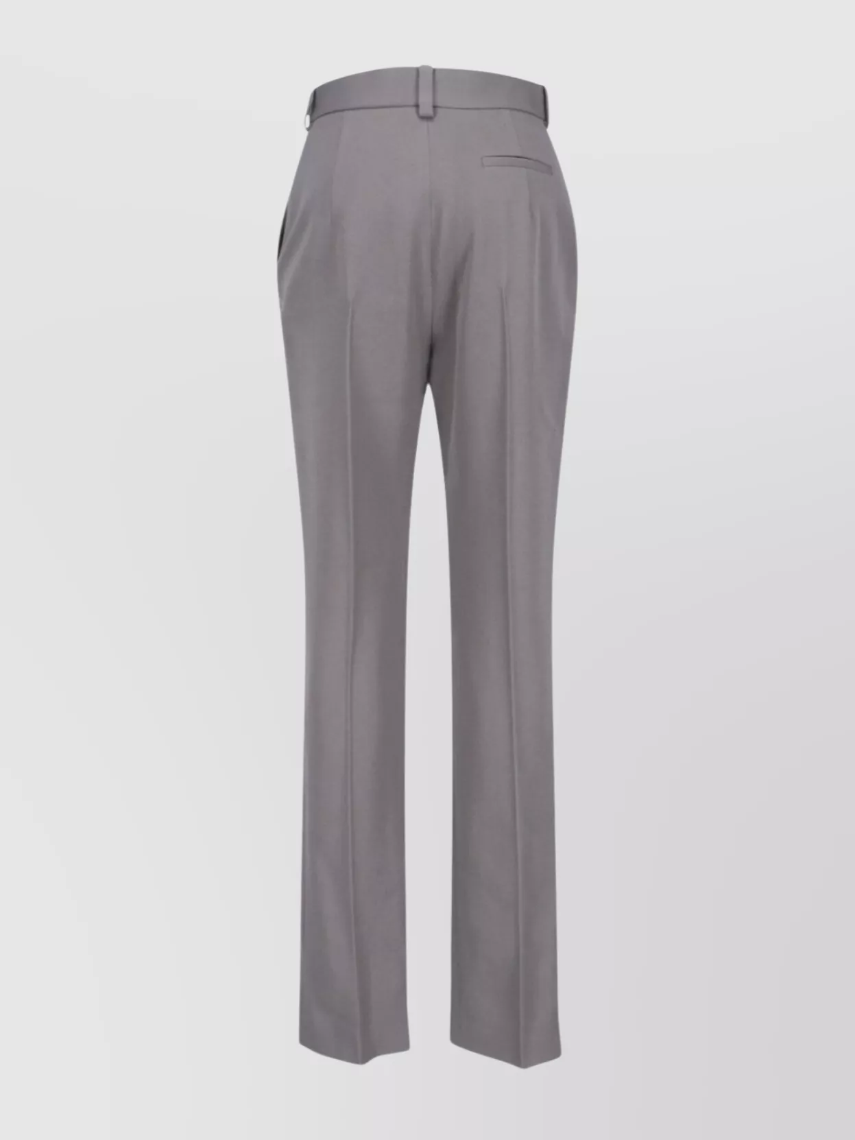 Calvin Klein Straight Leg Trousers With Belt Loops And Pockets