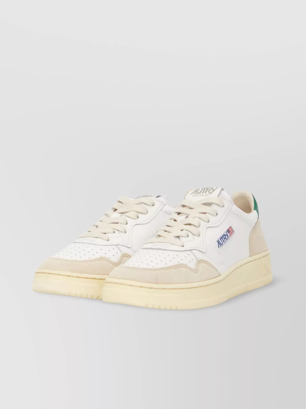 Autry Medalist Leather Low-Top Sneakers