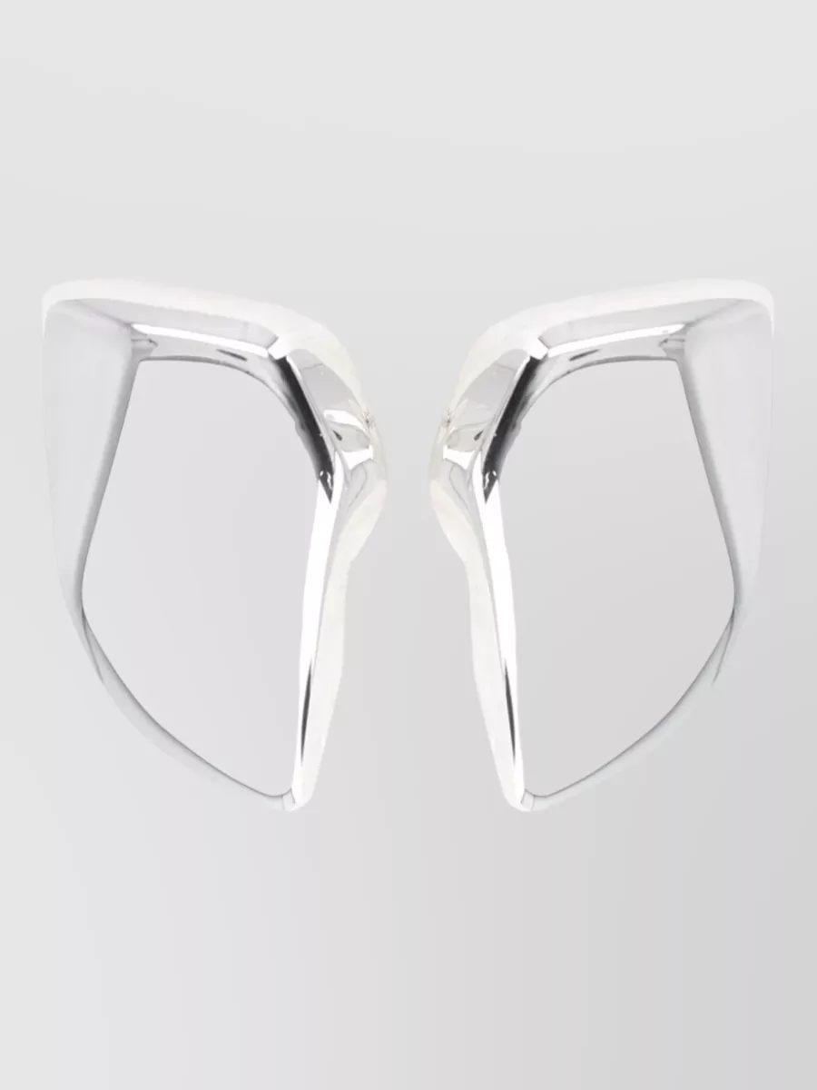 Bottega Veneta sterling silver stud earrings