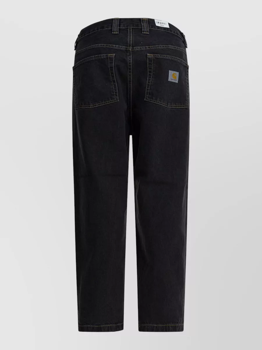 Carhartt Wip Five-Pocket Denim Trousers Featuring Belt Loops