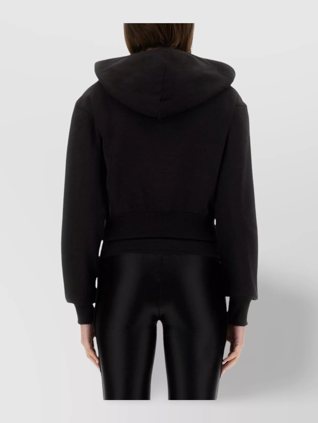 Versace Jeans Couture Cropped Sweatshirt With Logo