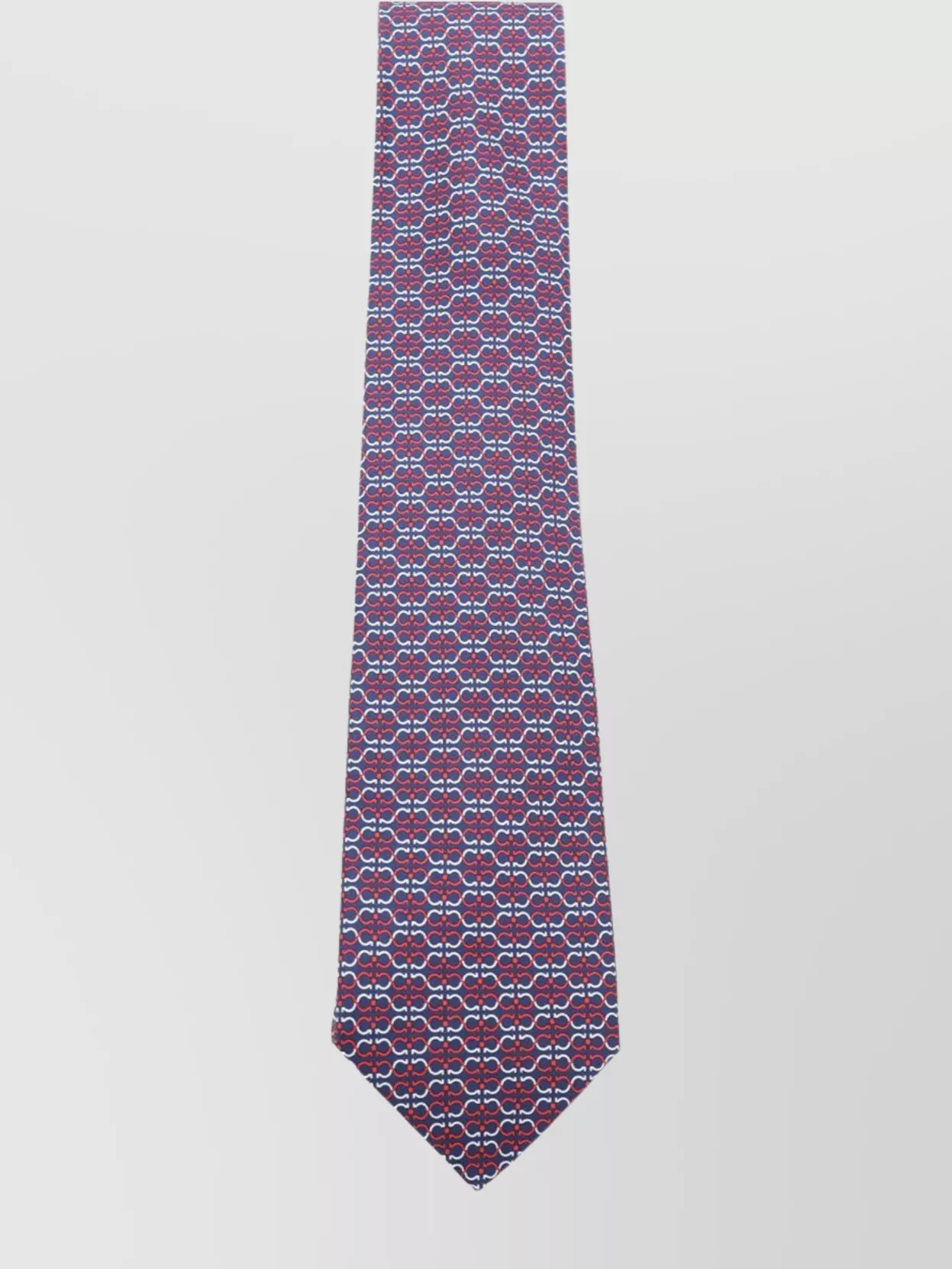 Ferragamo Geometric Slim Bow Ties And Accessories In Purple