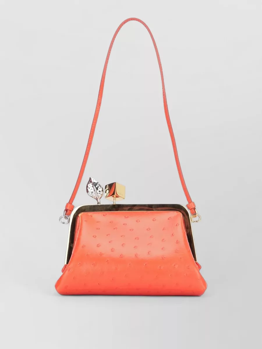 Jacquemus calf leather clutch bag