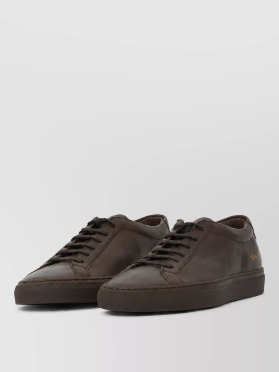 Common Projects leather lace-up sneakers