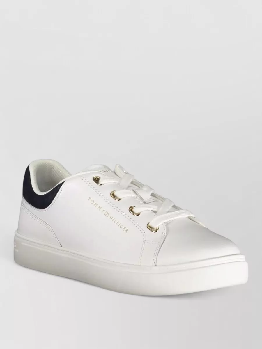 Tommy Hilfiger leather lace-up sneakers
