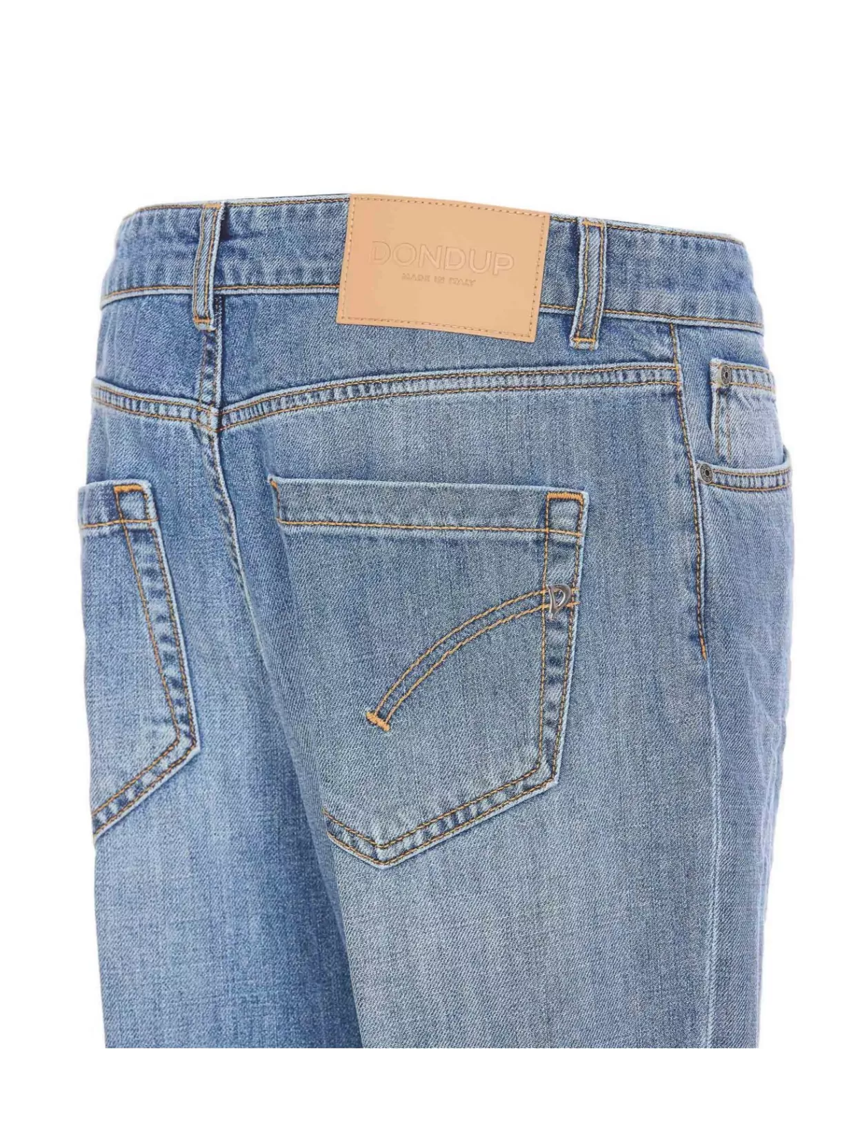 Dondup Skinny Model Trousers Rolled Cuffs