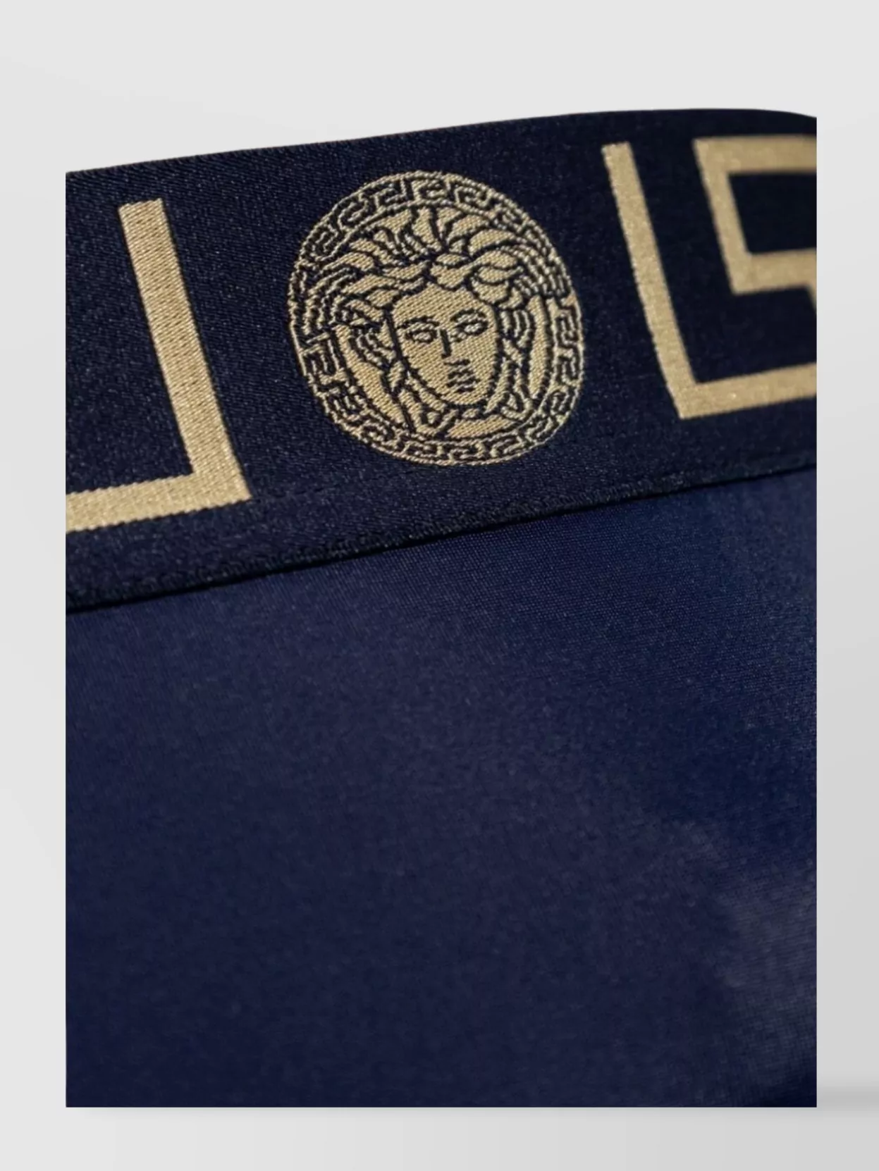 Versace Bottoms With Elasticated Logo Waistband