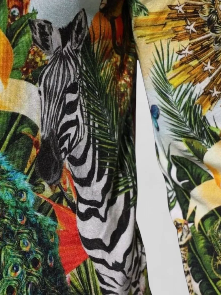 Dolce&Gabbana Silk Pullover T-Shirt