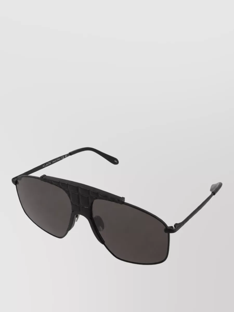 Alaïa Metal Sunglasses