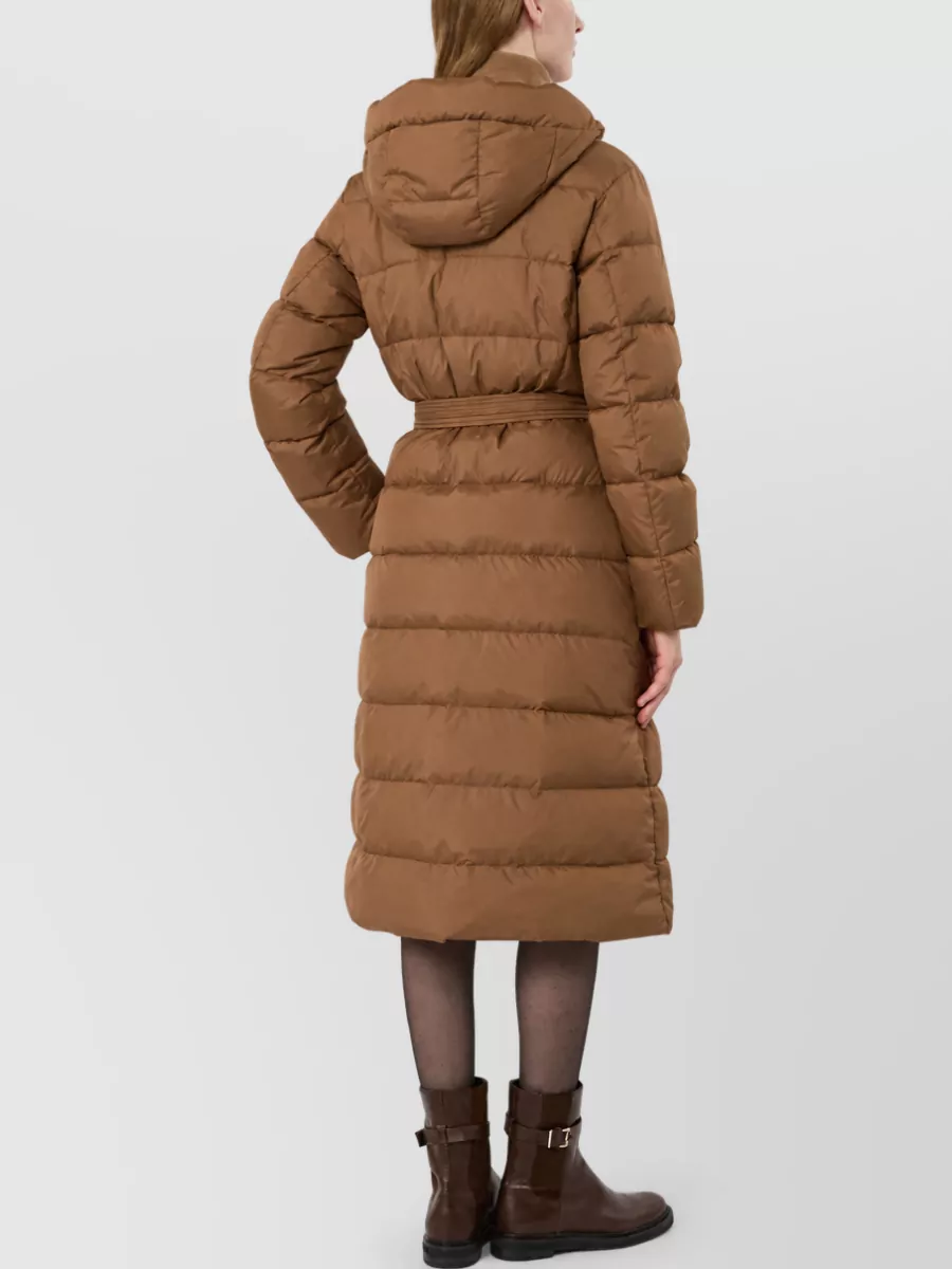 S Max Mara Down Belted Long Coat