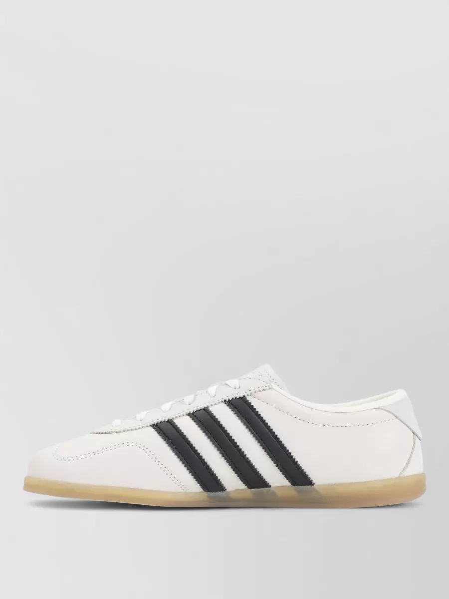 Adidas Gazelle Low Profile Sneakers Contrast Stripes Rubber