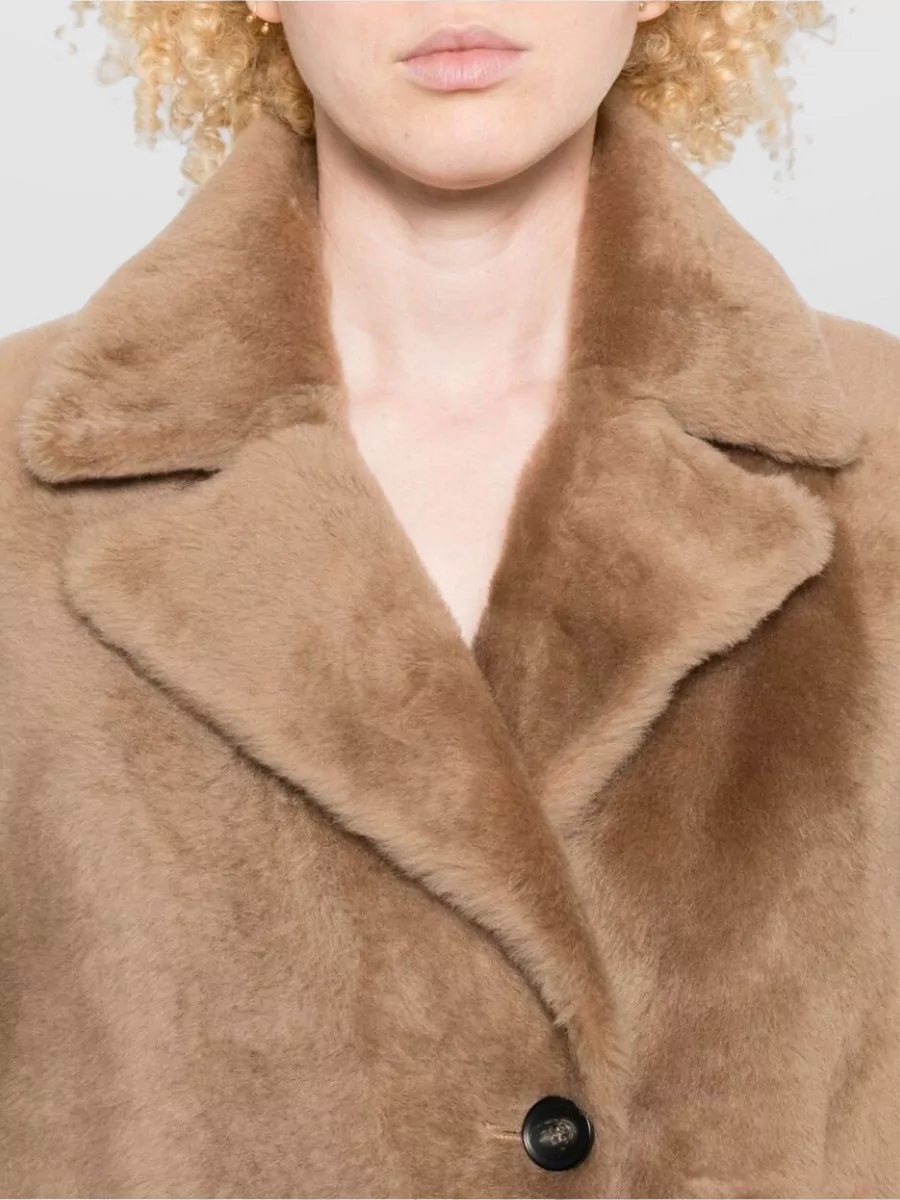 Furling By Giani Faux Fur Long-Sleeve Coat