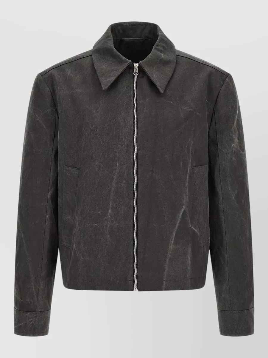 Séfr Cotton single-breasted coat