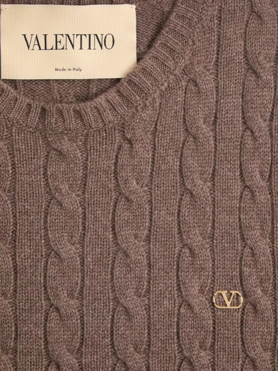 Valentino Cashmere Crew-Neck Jumper