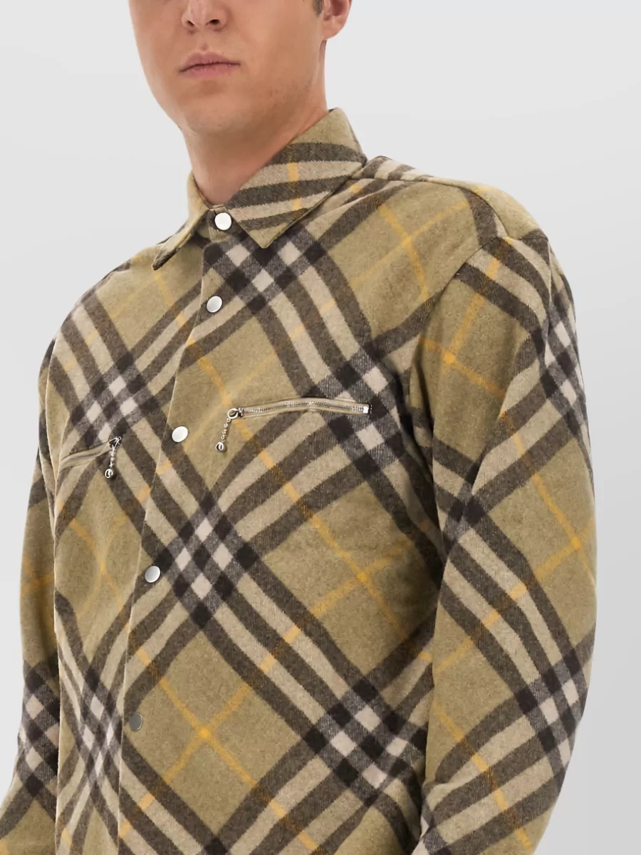Burberry Wool Shirt Jacket