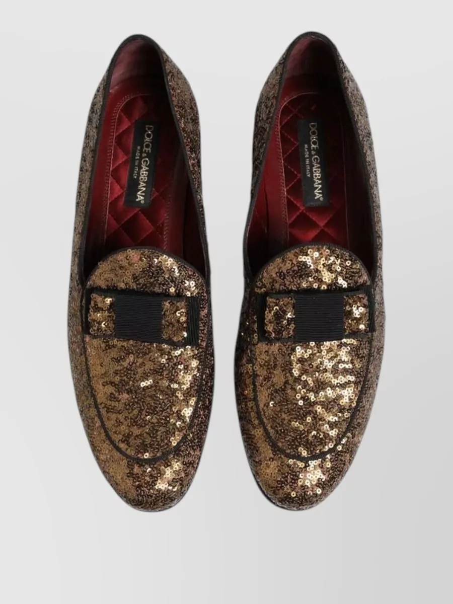 Dolce&Gabbana Sequined Loafers