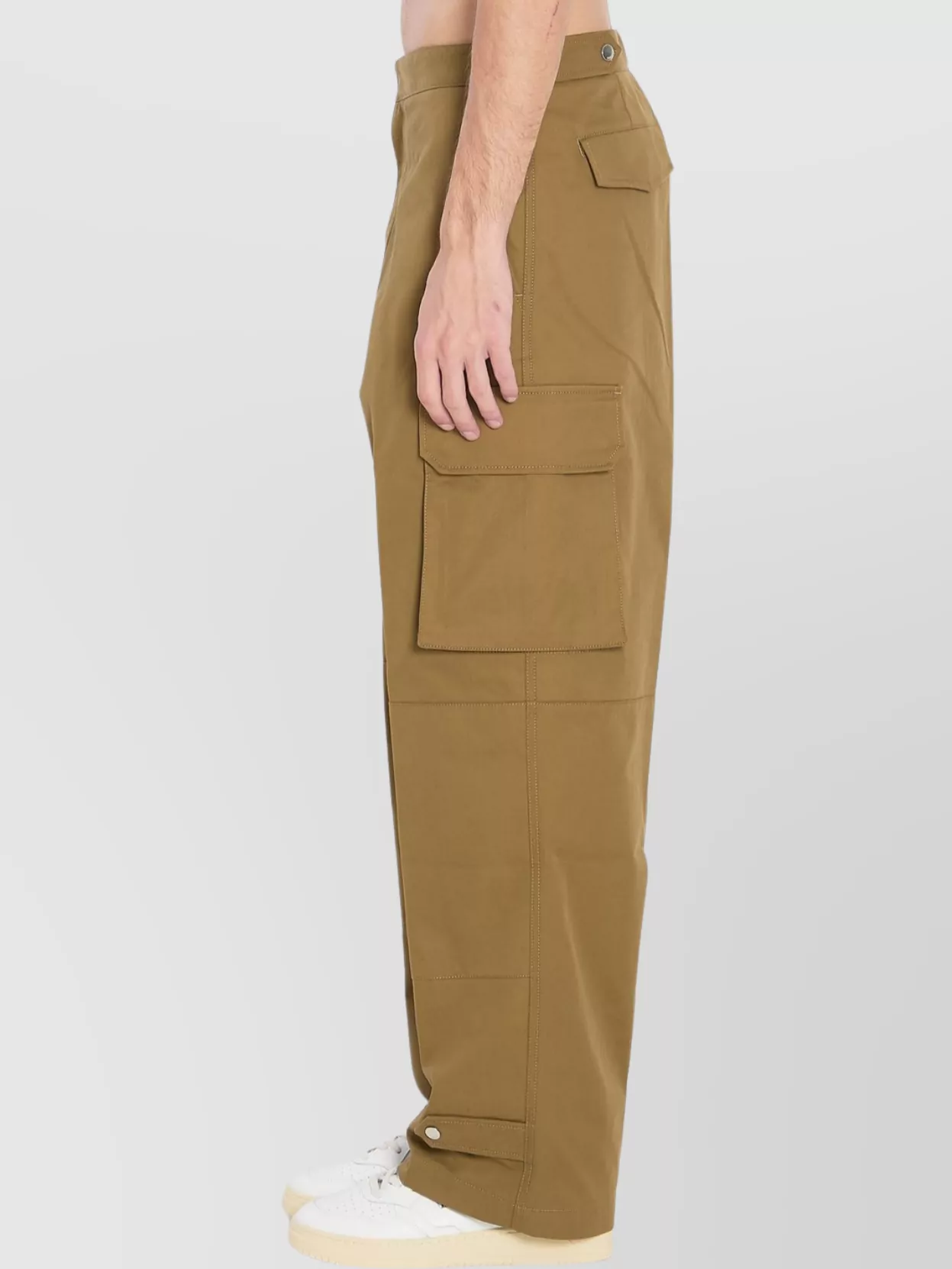 Ami Paris Utility Trousers Adjustable Hems