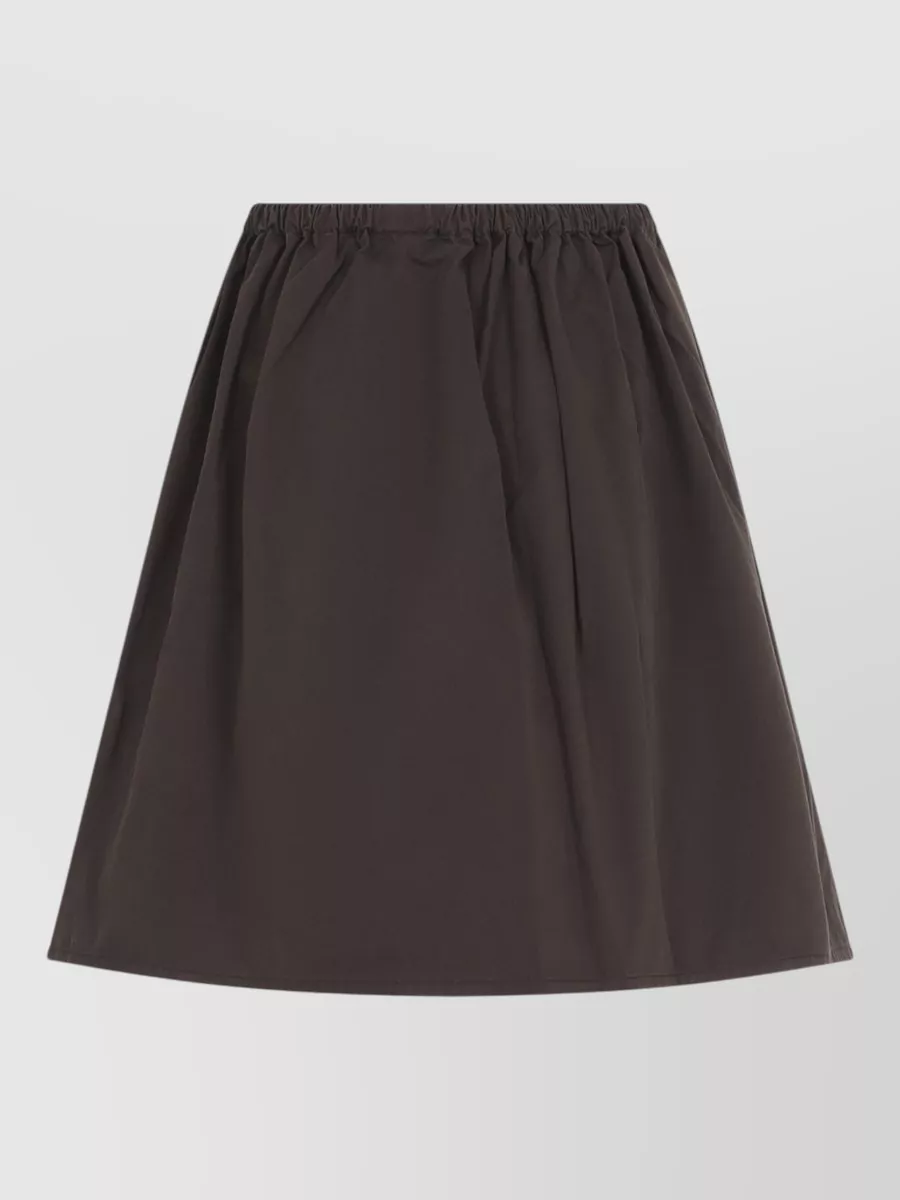 Miu Miu cotton a-line skirt