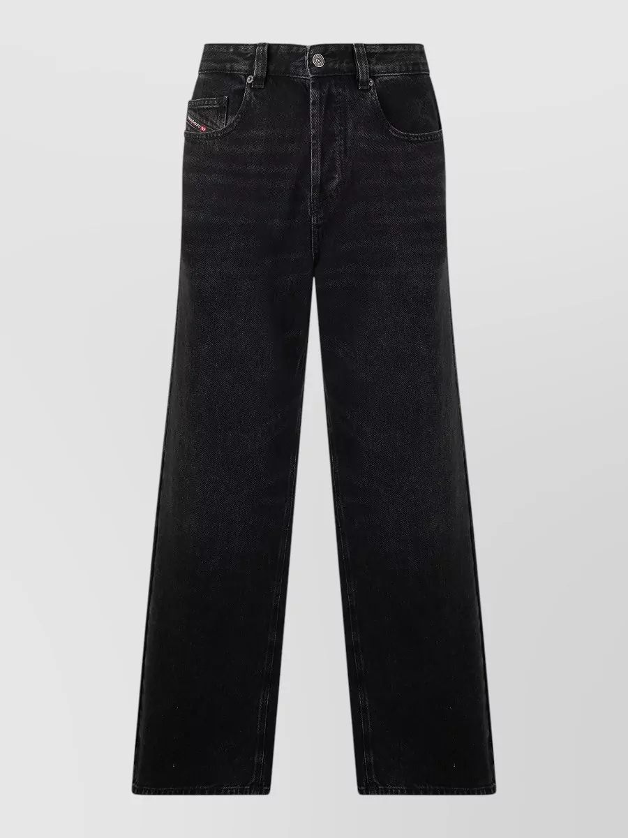 Diesel denim wide leg trousers