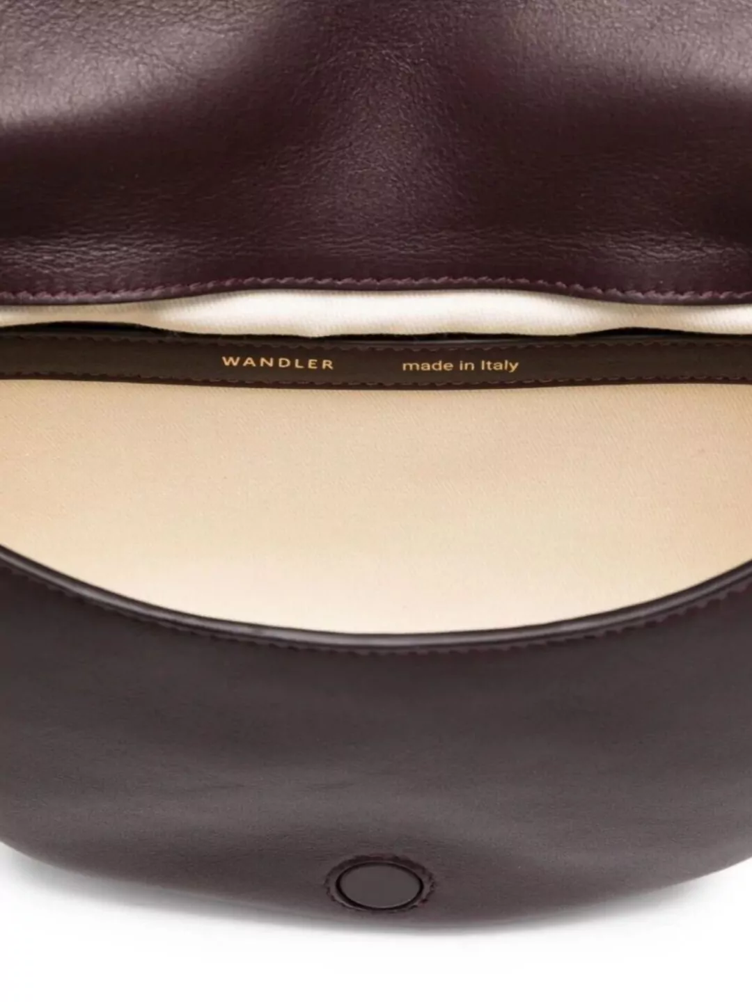 Wandler Adjustable Strap Curved Shape Bag