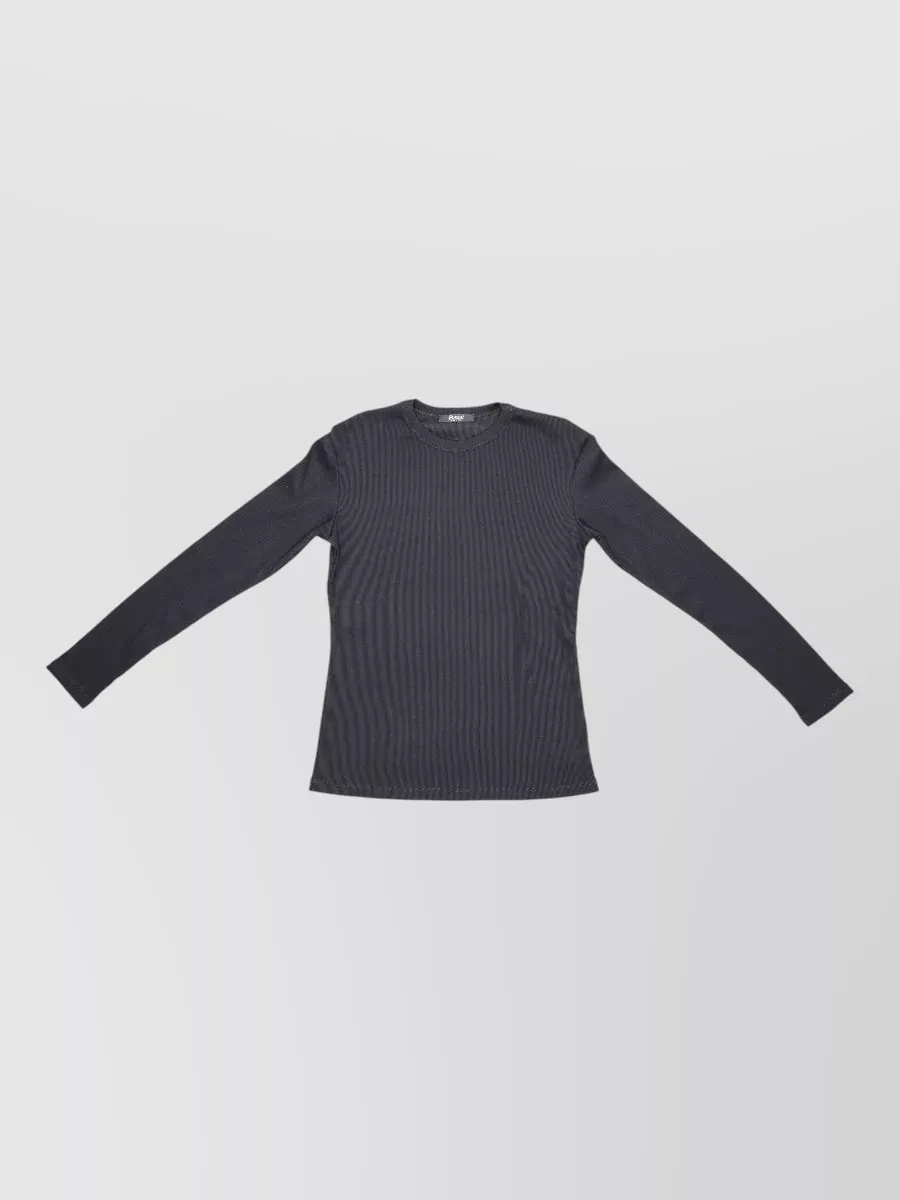 La Rose Ribbed long-sleeve t-shirt