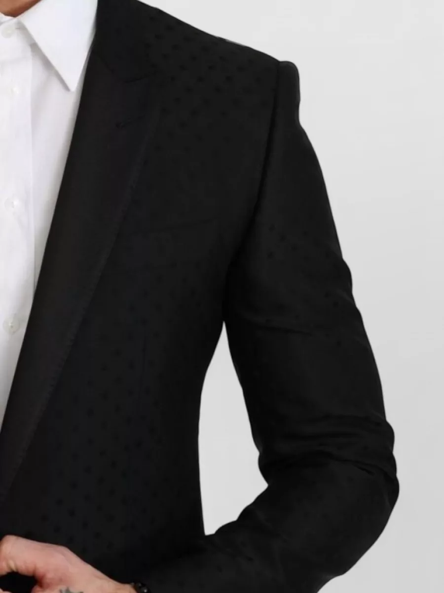 Dolce&Gabbana Virgin Wool Slim-Fit Blazer